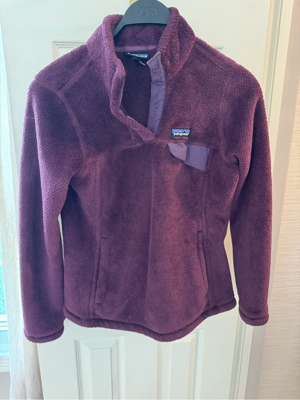 Patagonia Plum Los Gatos Fleece Pullover Jacket